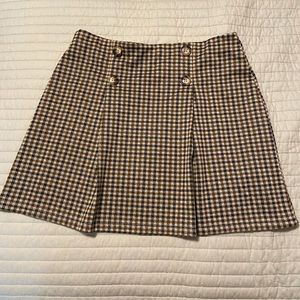 Plaid Mini Skirt